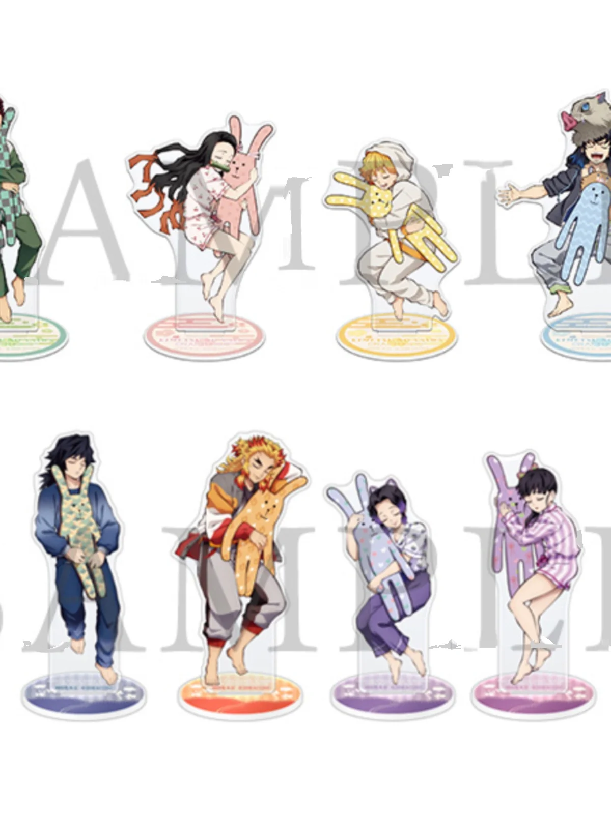 

Anime Demon Slayer Tokitou Muichirou Kamado Nezuko Cosplay The Path of Bond Ambitus Standing Sign