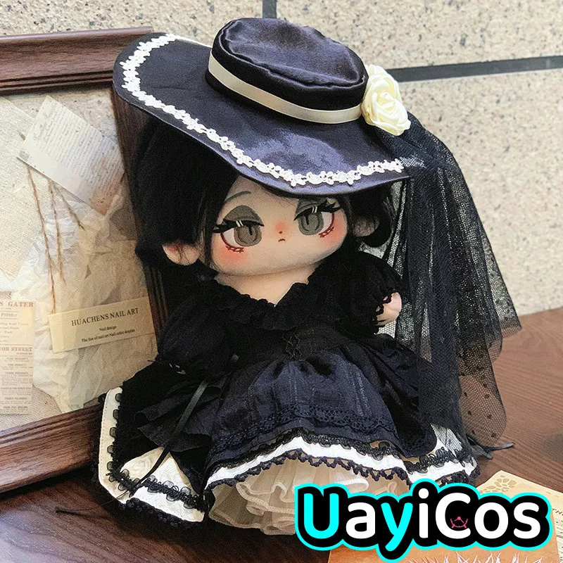 

20 см 30 см Кукольная одежда Розы Поэзия Милое платье для девочек Юбка Шляпа Одежда Костюм Мягкие плюшевые аксессуары для кукол Аниме Игрушка Дети Gi