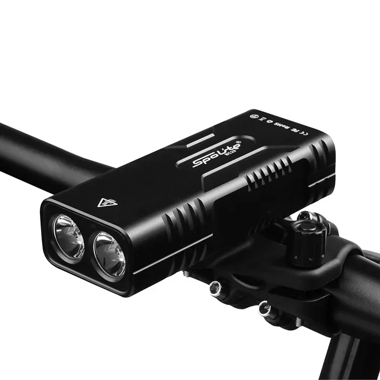 Aluminum bicycle Light  bike front flashlight 10000mah power bank