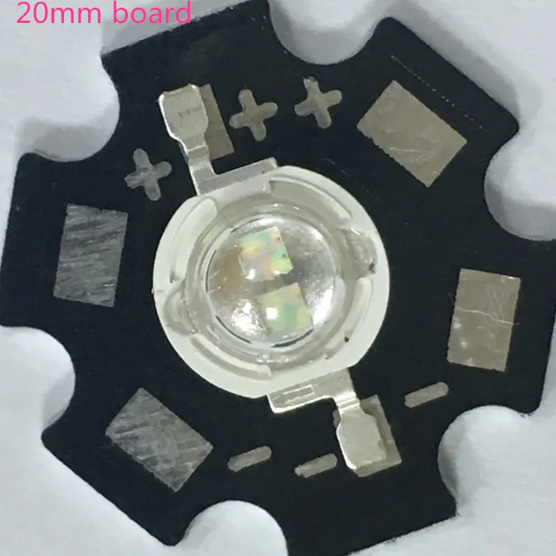 UV High Power  LED Lamp Bead 20PCS High Power 5W 370NM 375NM BULB Lighting