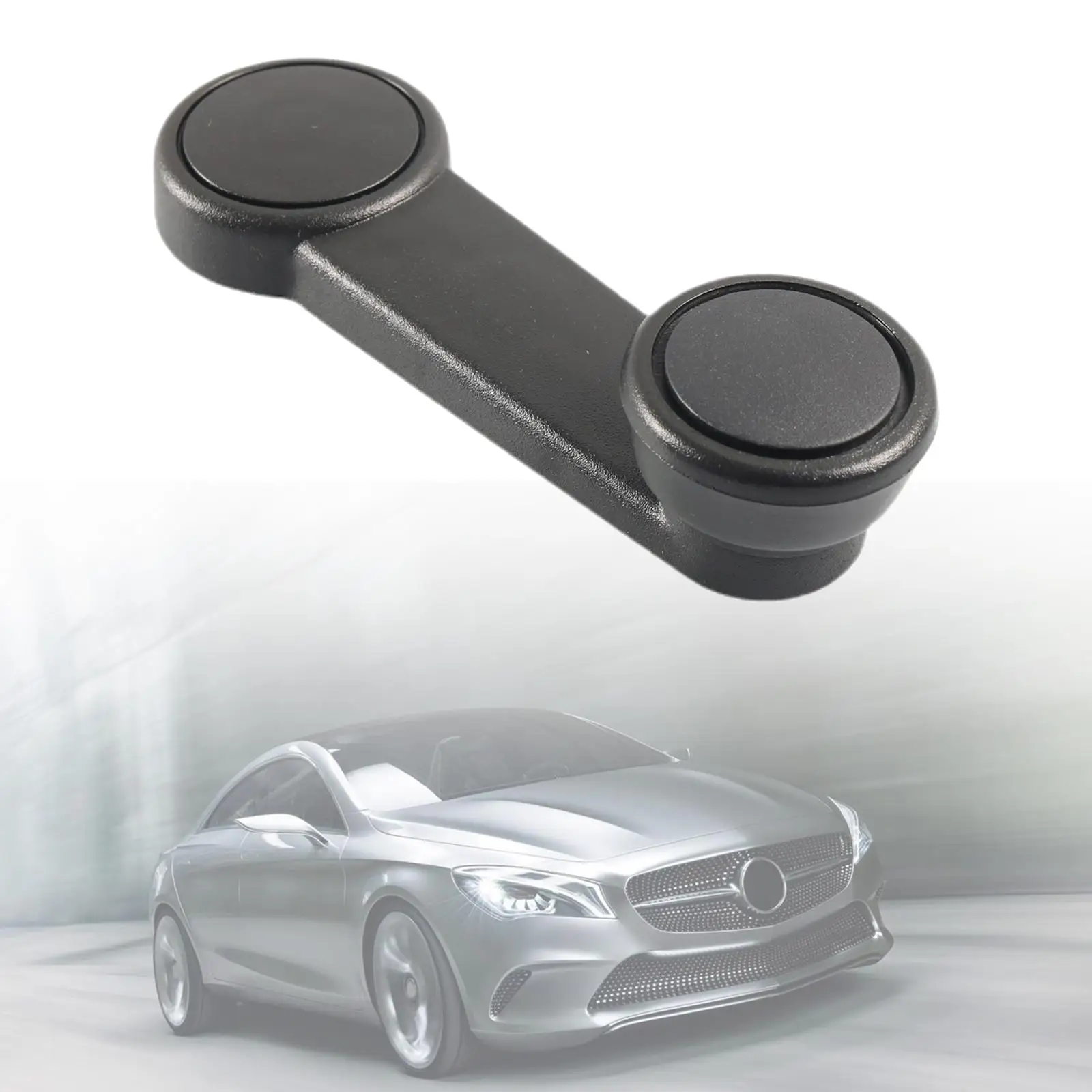 Car Window Winder Crank 1041708 6725906 Window Winding Handle ,Black Professional Automotive Accessories Replacement