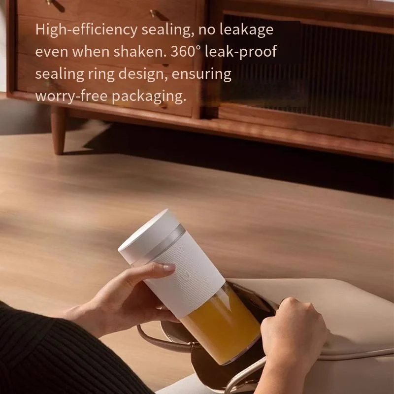 Xiaomi Mijia خلاط عصير ذكي محمول USB-C شحن عصارة كوب فواكه منتج أغذية خلاط مطبخ كهربائي عصير سريع