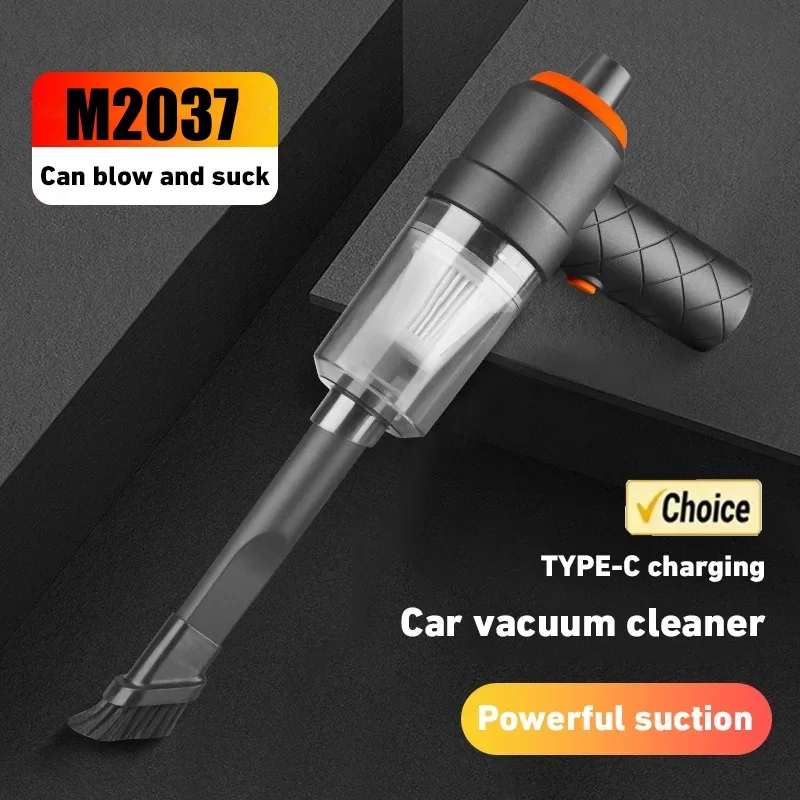 Strong Suction Car Wireless Vacuum Cleaner Handheld High-Power Vacuum Cleaner Portable Car Home Dry And Wet Vacuum Cleaner 
