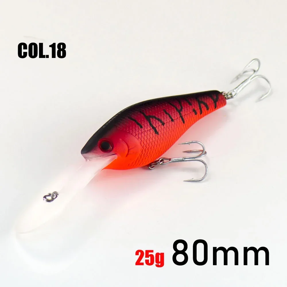 Countbass Crankbait Fishing Lures Deep Water Long Casting Hard Bait Wobbler Plug  70mm