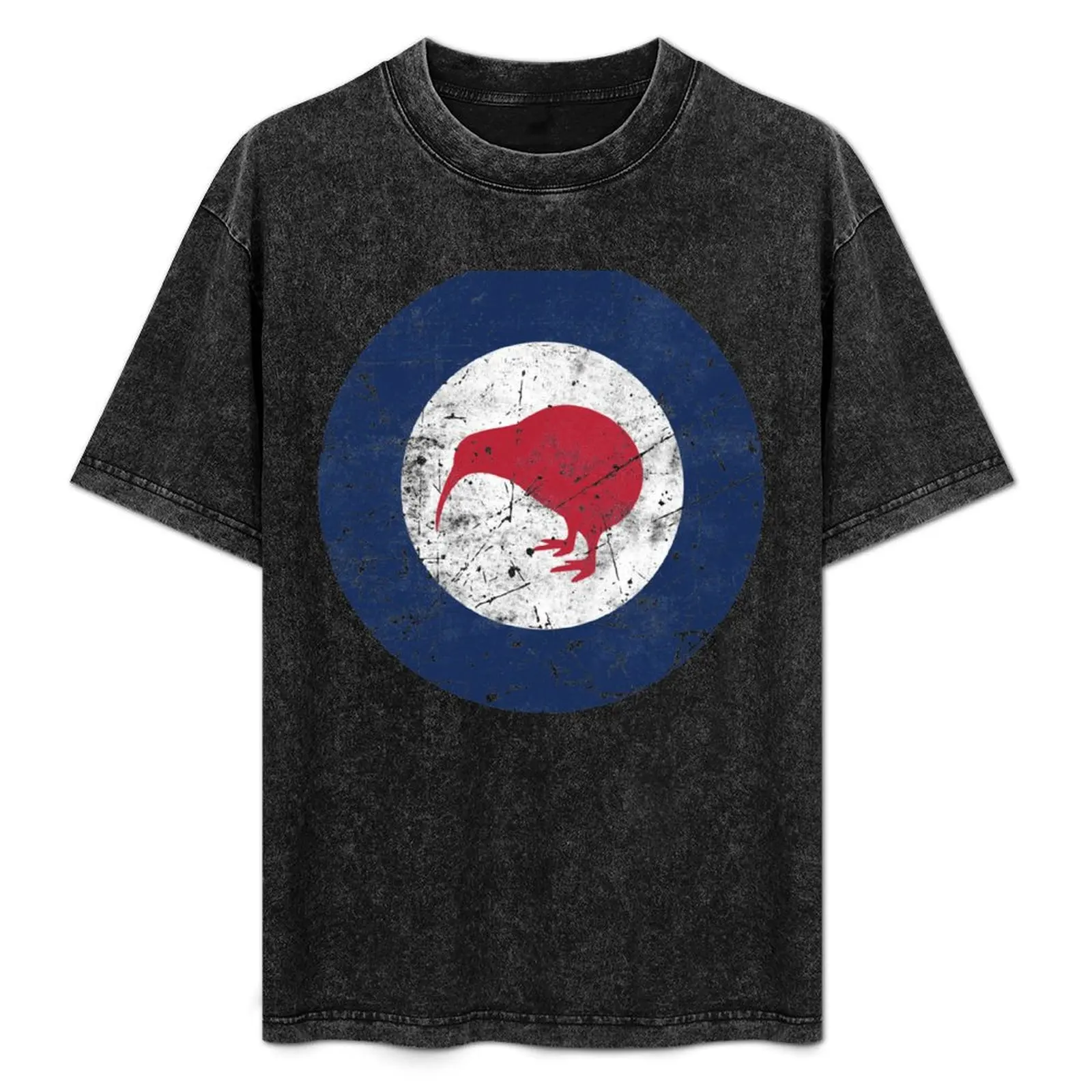 New Zealand Flag Air Force Roundel T-Shirt plus size clothes anime clothes cotton t shirt men