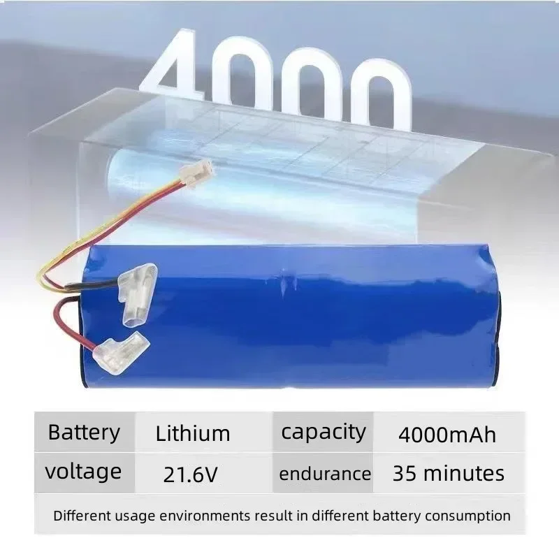 100%Original 4000mAh for Tineco FLOOR ONE 1.0 FW25M-01/02 FW25W-01 FW09010ECN HF10E-01 HF20E-01/02 S3-01 Vacuum Cleaner Battery