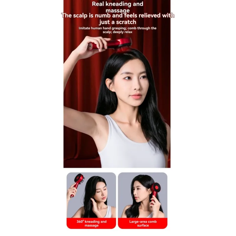 

N98R For Hair Growth For Hair Growth Multifunctional Red Light Scalp Massager Comb For Hair Growth