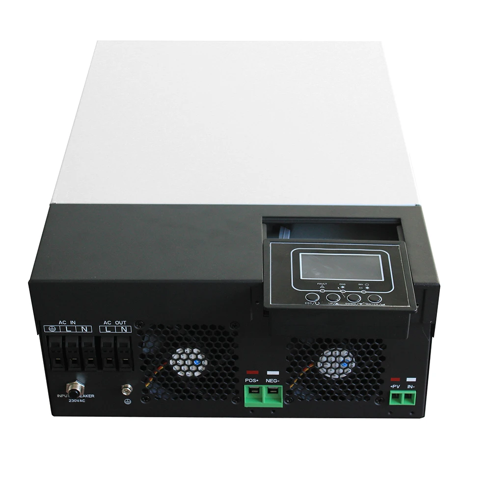 3.5KW Pure Sine Wave Off Grid Solar Inverter WiFi LCD Built-in Single Phase Home Use 95% Efficiency 4000W Max PV 100A