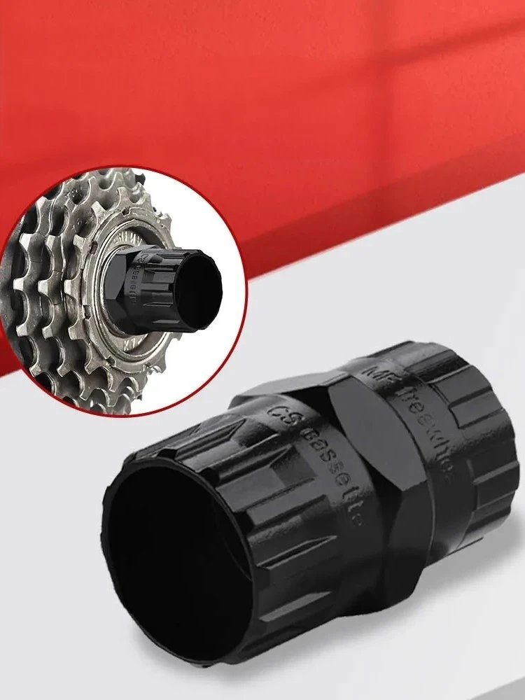 AliExpress VXM Bicycle Sleeve Bike Freewheel Bicycle Lockring Bike Remover For Rotary Flywheel Freewheel Sleeve Repair Tool Black Alloy NEW