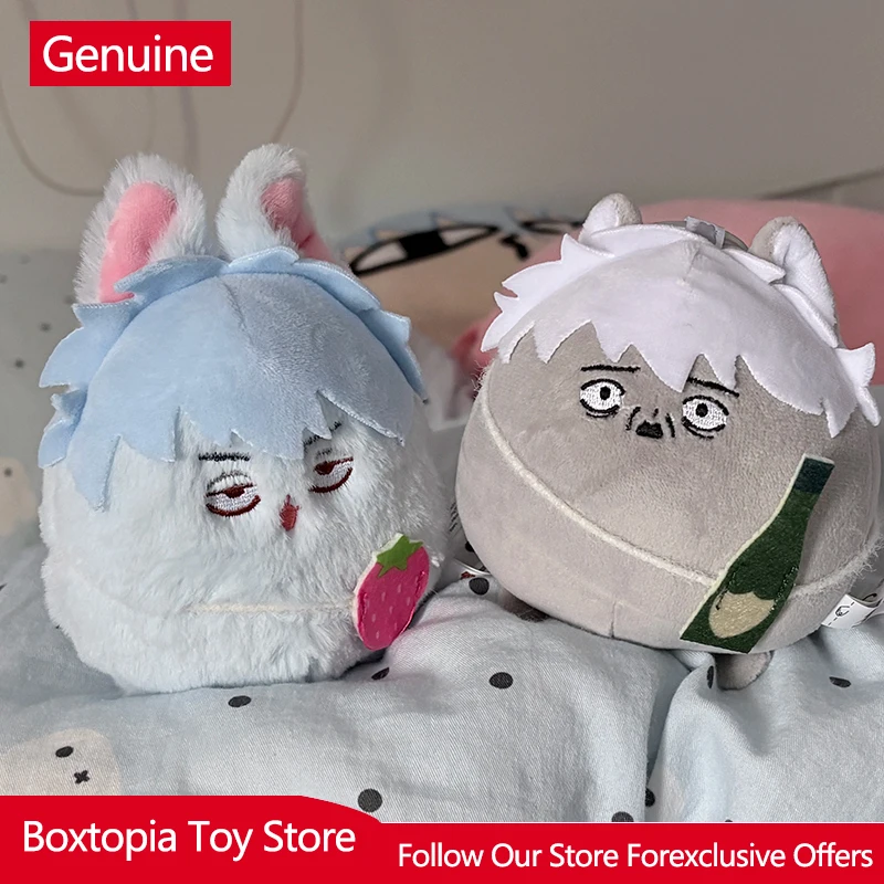 New Genuine Gintama Plush Pendant Cute Soft Squeeze Toy Stress Relief Hanging Decor For Anime Fans