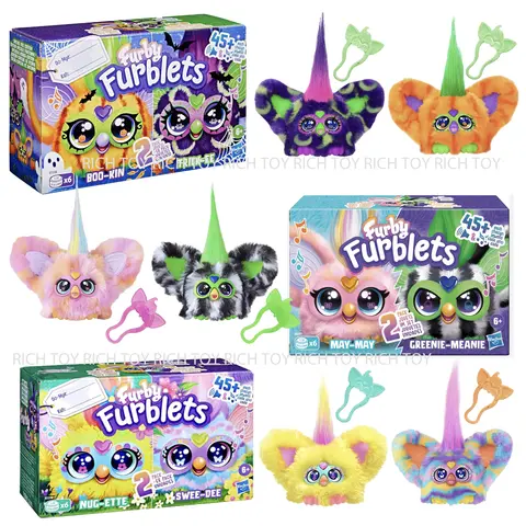 Furby Furblets Mini Friend Plush Doll Toy Children's Toys Gril Holiday Gifts