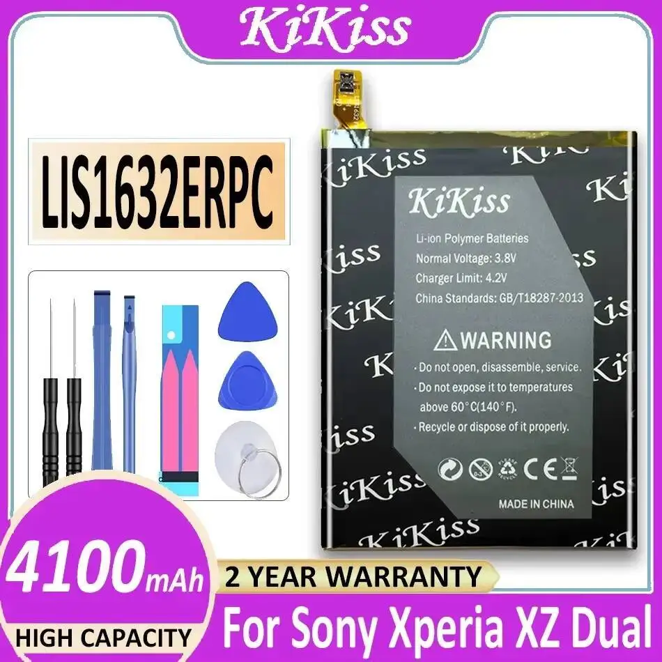 LIS1632ERPC For Sony Xperia XZ Xzs F8331 F8332 Mobile Phone Battery 4100Mah Long-Lasting Performance