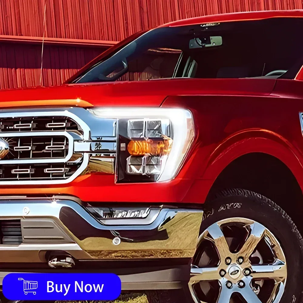 

For Ford Raptor F150 2021-2023 Car Front Lamps LED Auto Headlights Assembly Upgrade Plug and Play Projector Lens Car Accessories