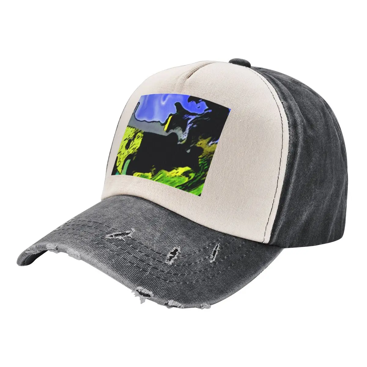 

Sunshine Yellow Home in Dystopian Society Baseball Cap Hat Baseball Cap Mountaineering beach hat Girl Men's