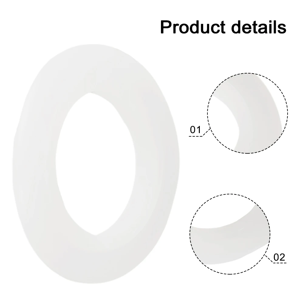 Silicone Ring Gasket Replacement Bathtub Sink Pop Up Plug Cap Washer Seal Drain Sealing Ring Anti-Leakage Washbasin Seal Washer