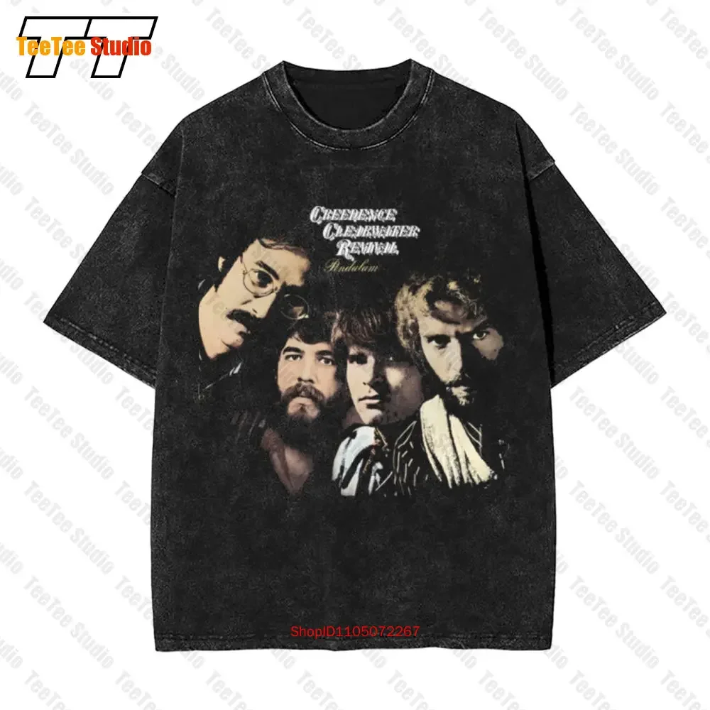 Retro Creedence Clearwater Revival Pendulum Vintage Oversized T-Shirt Black S 4Xl Ne1119 8Z17