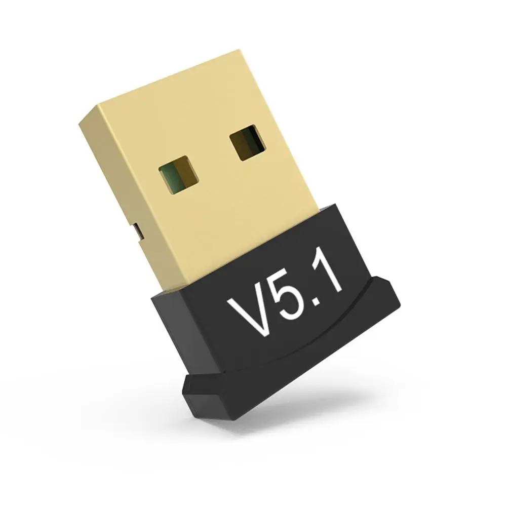 อะแดปเตอร์รับส่งสัญญาณบลูทูธ5.1 USB อะแดปเตอร์ USB ไร้สายบลูทูธเสียง V5.1อะแดปเตอร์ USB สำหรับคอมพิวเตอร์แล็ปท็อป M9H1 COM