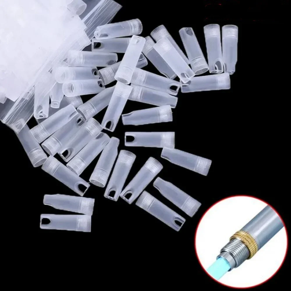 100/200Pcs Disposable Lancet Device Cover Lancet Pen Pin Head Cover Lancing Lancet Device Pen Cover Caps