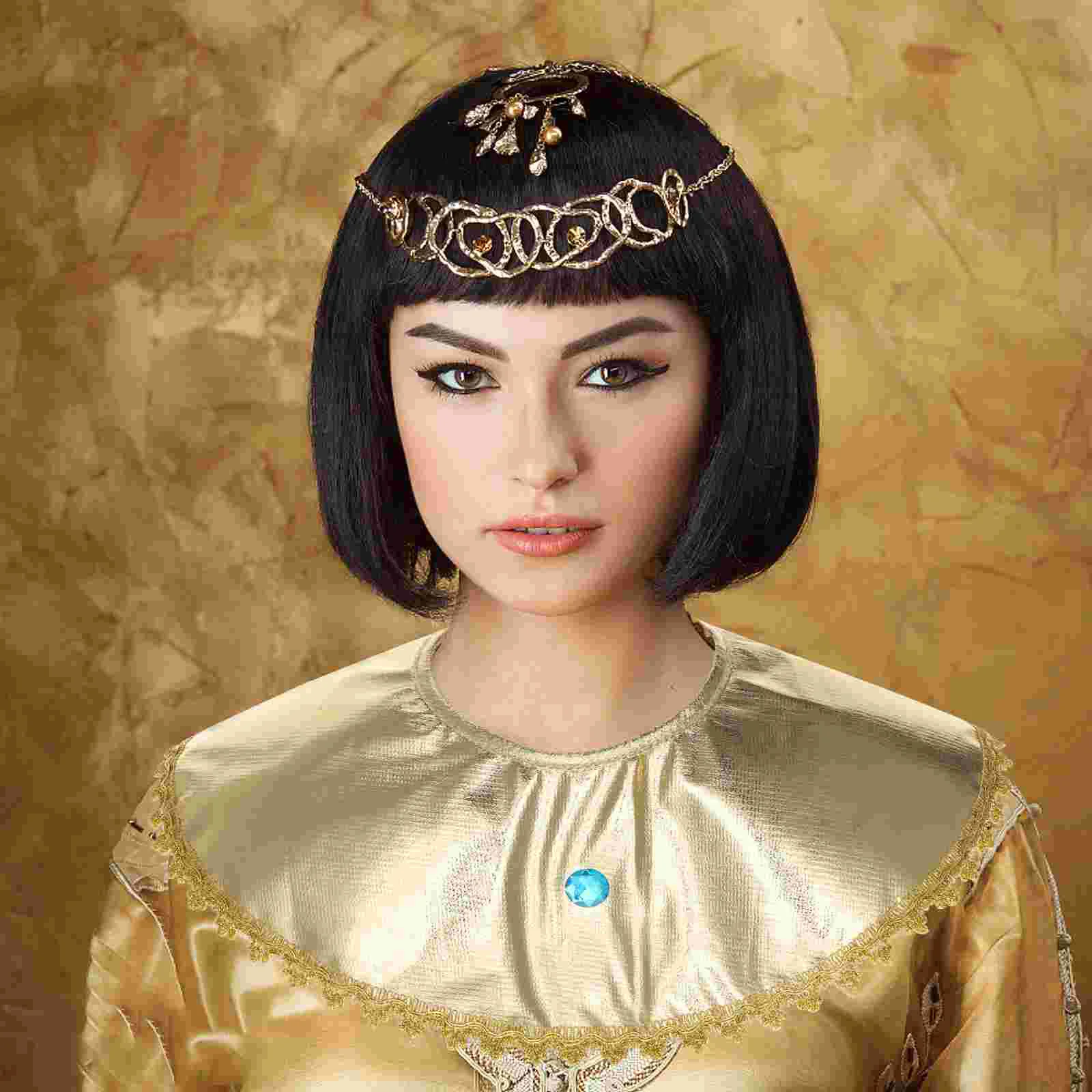 Halloween Costume Accessories Party Cosplay Prop Egyptian Collar Girl Photo Props Pharaoh Cloth Supplies Collars