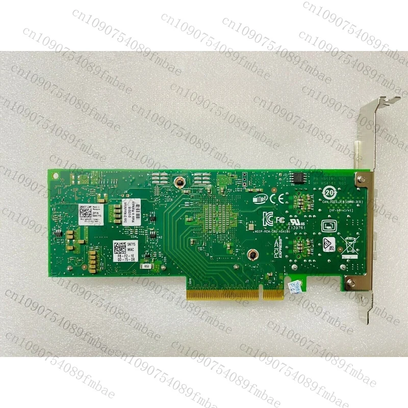 95%New Intel X710-DA2 10GbE SFP Dual Port Server Adapter For Dell P/N: 05N7Y5 Network Card