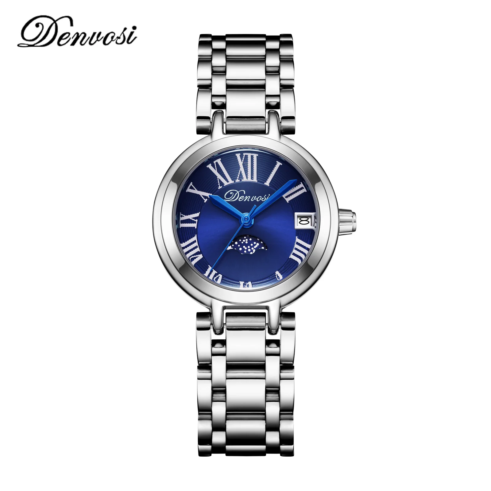 Original  Women\'s quartz watch Elegant refined fasion Stainless steel waterproof Ladies wristwatch