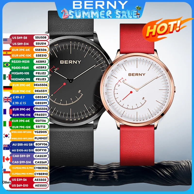 

Sport Bluetooth Fitness SmartWatch Pedometer saat Sedentary Reminder Calories Tracker SOS Couple Wa