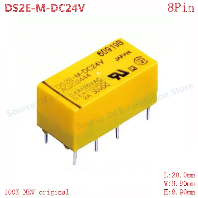 Przekaźnik DS2E-M-DC24V 8-pinowy AG202444 - Element elektroniczny