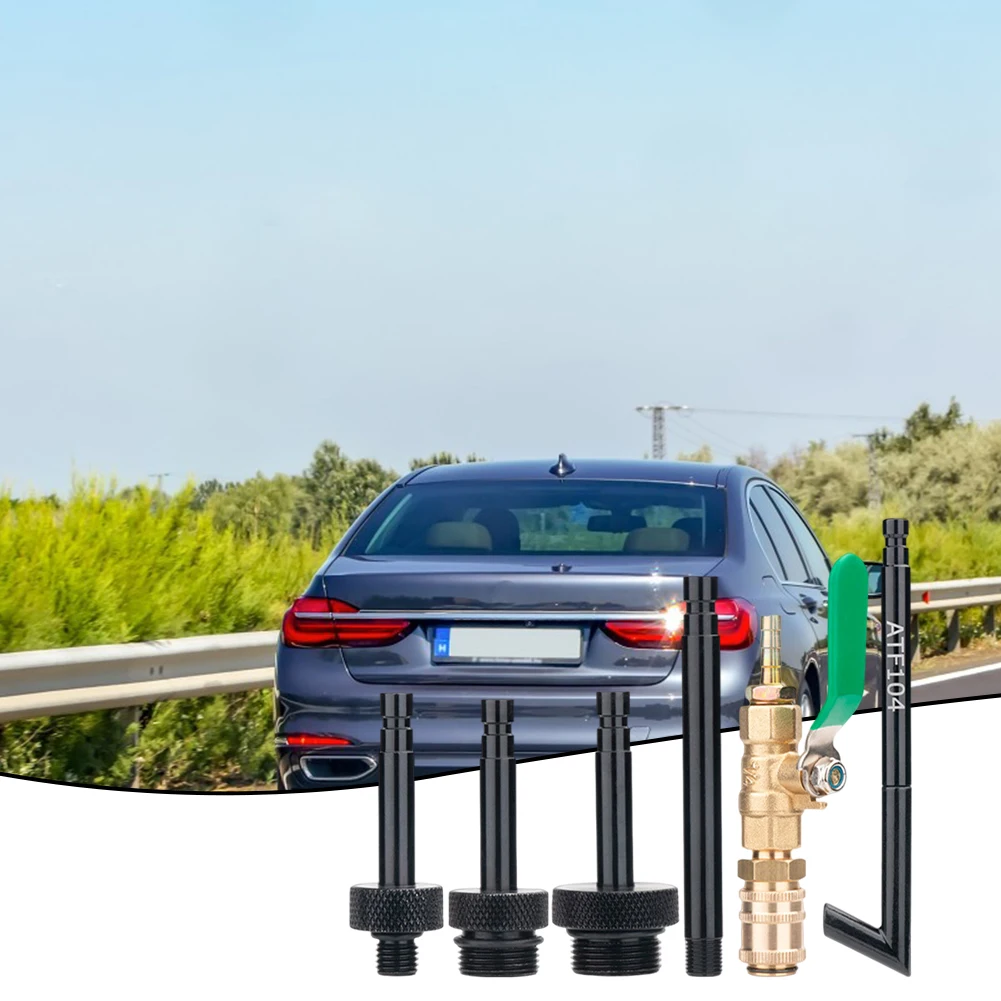 

Комплект адаптеров для заправки масла автомобиля, практичные фитинги для автоматического дозатора топлива, принадлежности для автомобиля