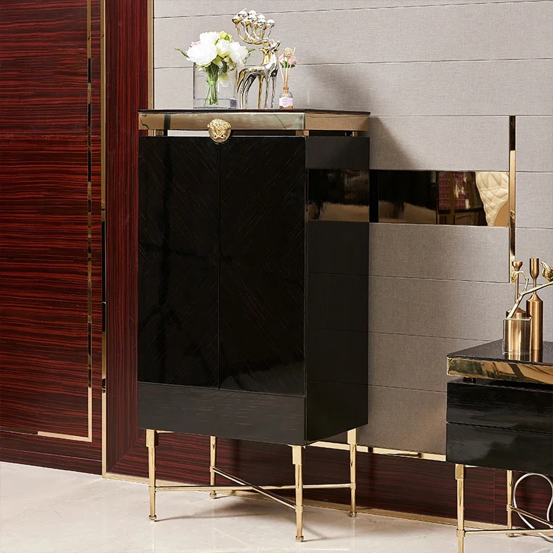 

Luxury High Quality Wine Cabinet Display Home Furniture Wine Storage Cabinet Living Room Wine Cabinet