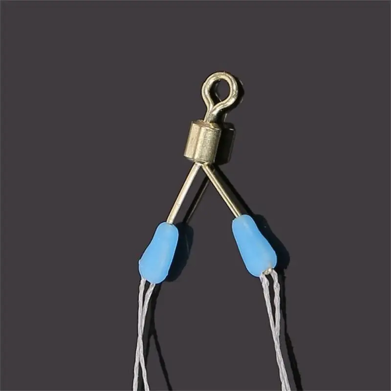 1/5PCS Copper Fork Wire Clamp Three-fork Wire Clamp Fishing Accessories Random Fishing  Tackle Connector High-quality