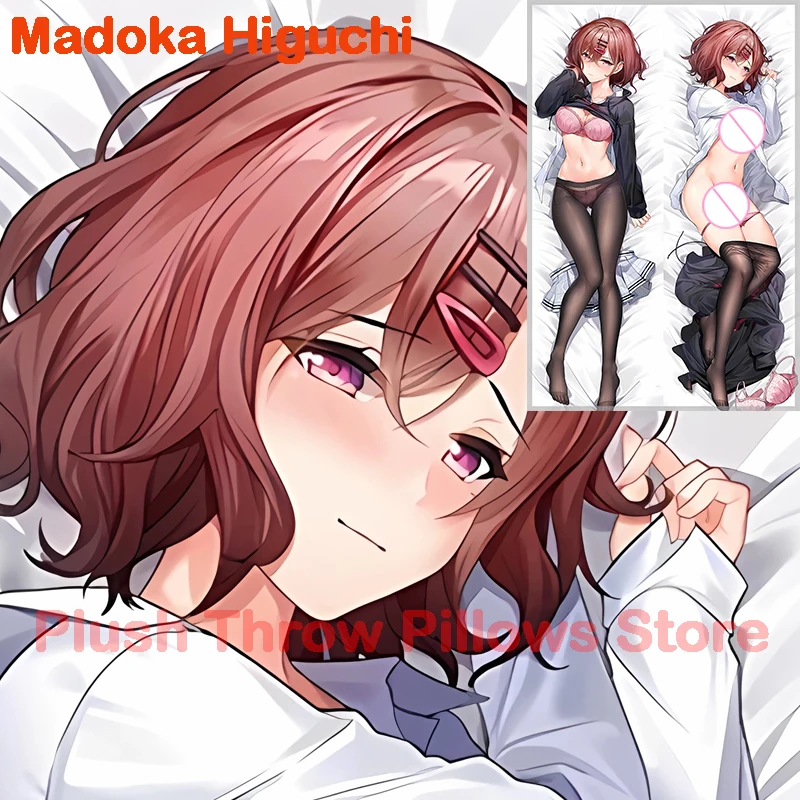 Dakimakura anime Madoka Higuchi The Idolmaster Double-sided Print Life-size body pillows cover Adult pillowcase