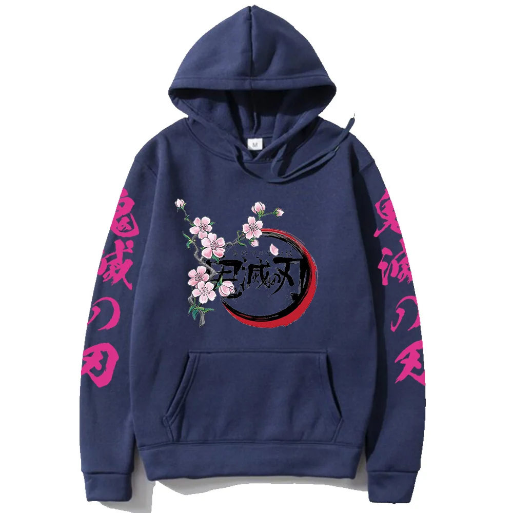 Outdoor Print Hoodie Clothing Men'S Clothing Y2k Sweatshirts For Men Demon Slayer Hooded Shirt Kanye Hoodies Sweatshirt