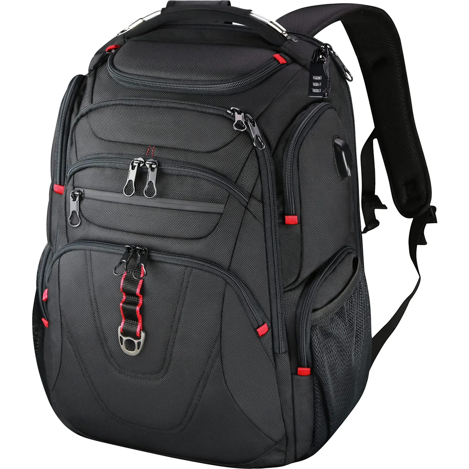 Cross-Border Hot-Selling Computer Backpack Large Capacity Multi-Function Usb Backpack Business Laptop Travel Computer Bags