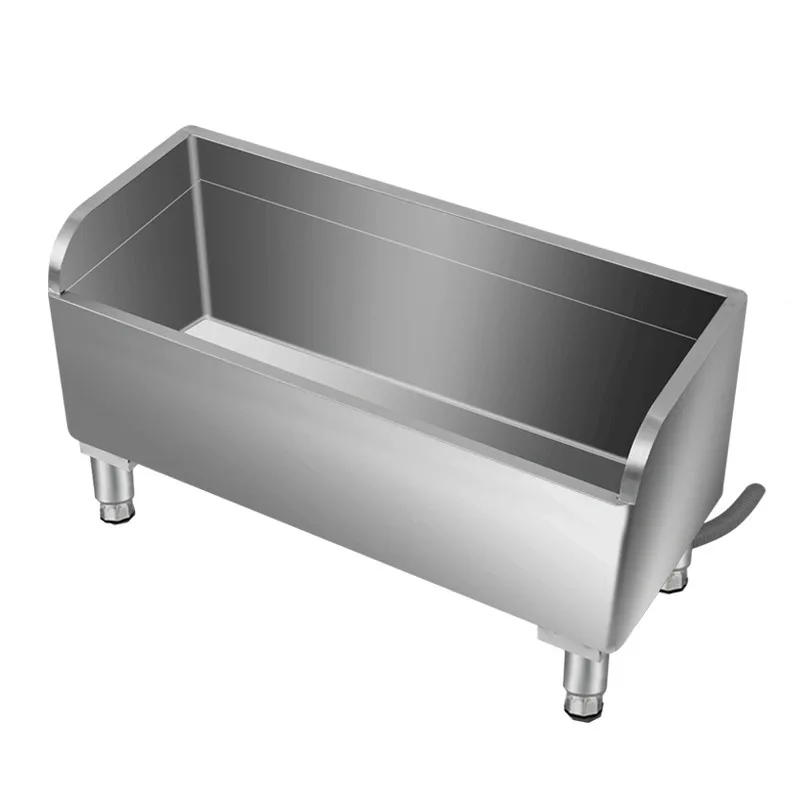 

Stainless steel mop pool sink rectangular washing mop pool large mop pool outdoor hospital household basin