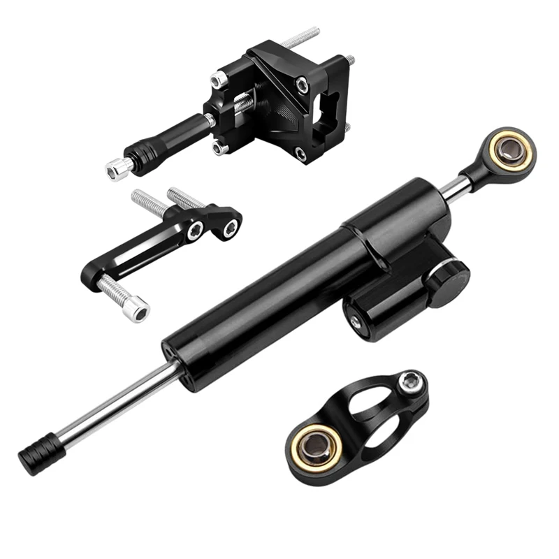 CNC Ammortizzatore di Sterzo Stabilizzatore Staffa di Montaggio In Titanio Per Kawasaki Ninja 300 NINJA300 EX300 2013-2017 2014 2015