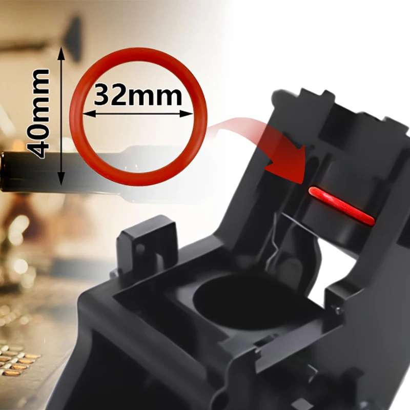 Kit de 15 Juntas Tóricas de Silicona para Máquina de Café Saeco, Anillos de Sellado para Conector de Grifo del Grupo de Infusión, Accesorios Esenciales