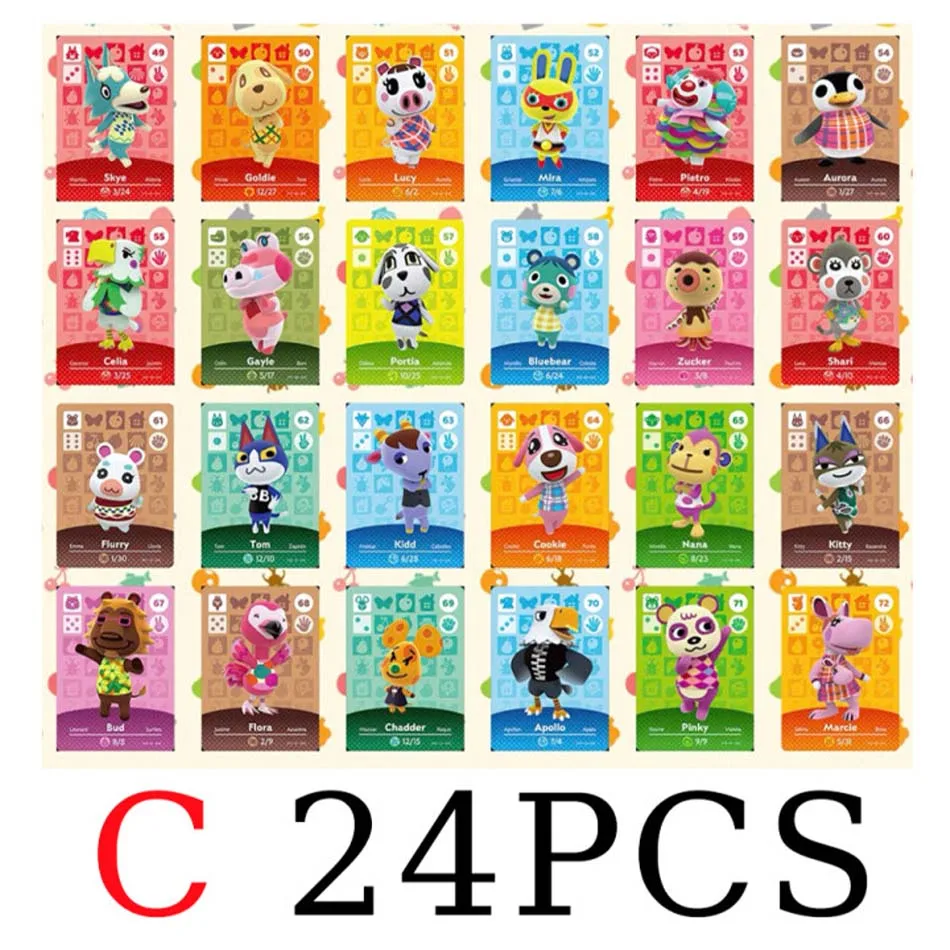 2026 verzamelbare NFC mini/grote kaarten (selectie van 6–400) – Ontvang exclusieve in-game unlock-voorbeelden, perfect cadeau voor Switch-fans