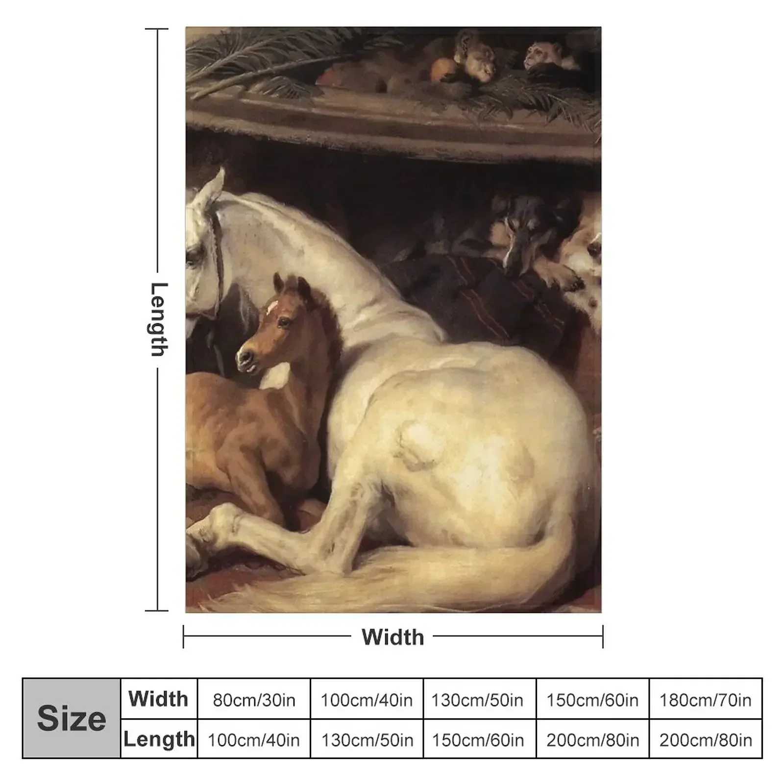 New The Arab Tent - Edwin Henry Landseer Throw Blanket Decoratives Cute Plaid Weighted Large Blankets