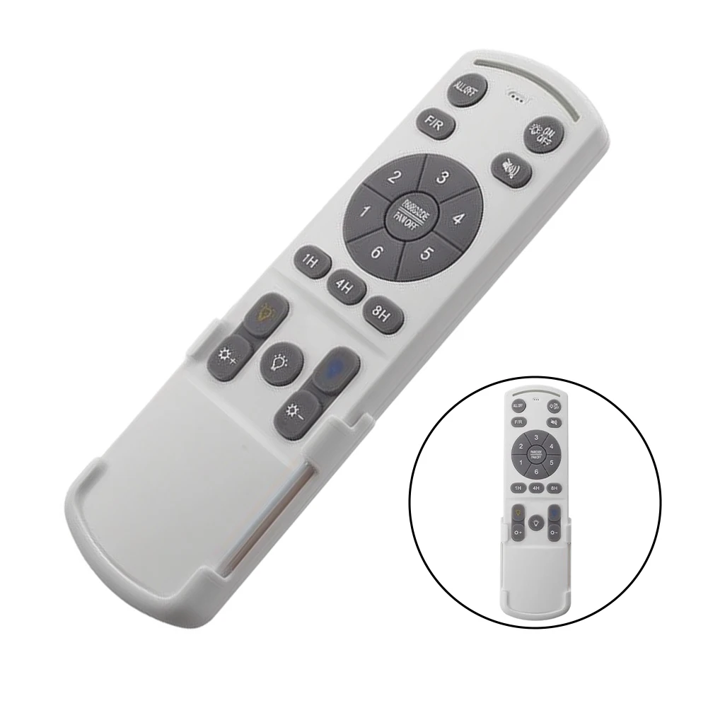Ceiling Fan Remote Control Handheld Light Controller 6 Speeds Settings And Timer For Home Bedroom Office Quiet Operation