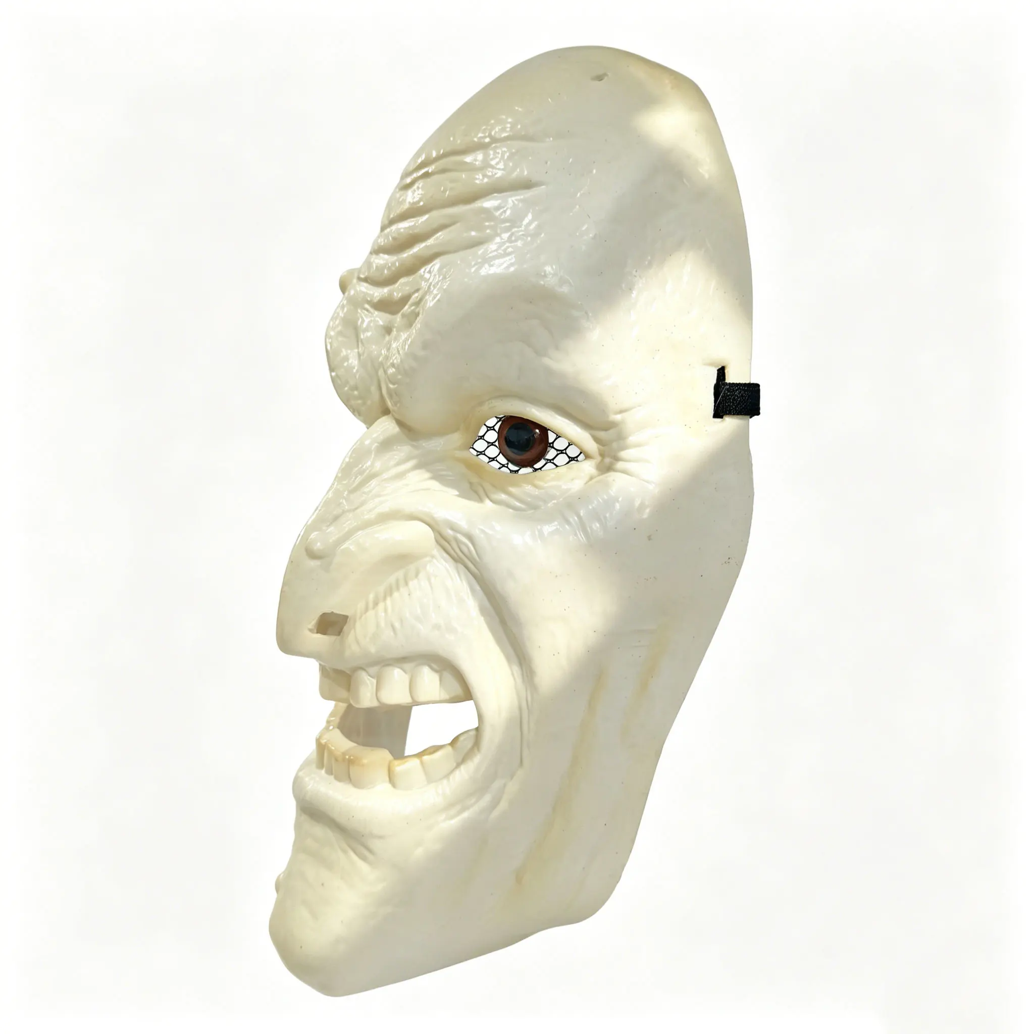 Halloween Gruselige Vollgesichts-Horrormaske Vintage Gealtertes Gesichtsdesign Bequem zu Tragen Maskerade Karneval Cosplay Party Dekoration – Detail 4