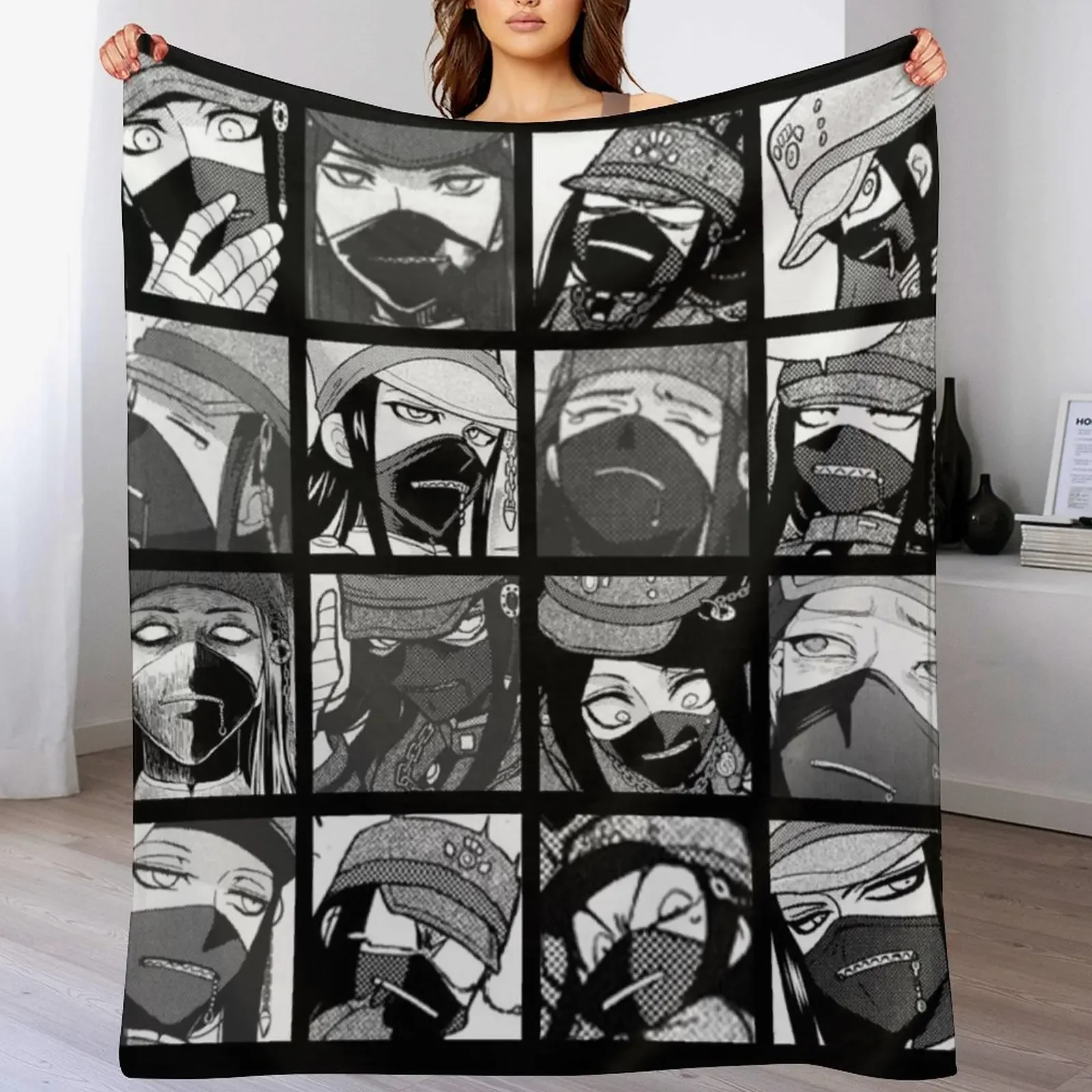 

Korekiyo Manga Collection Throw Blanket Flannel Moving Comforter warm winter Blankets