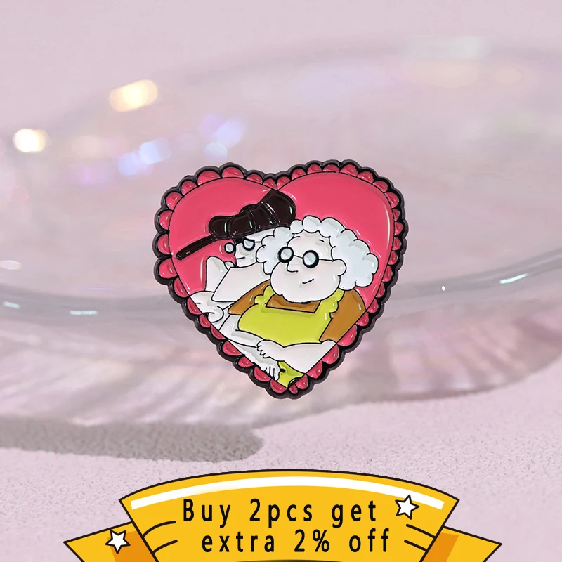 90's Family Comedy Anime Enamel Pin Badge Custom Cartoon Character Brooch Jewelry Women For Kid Gift Fans Decoration Wholesale