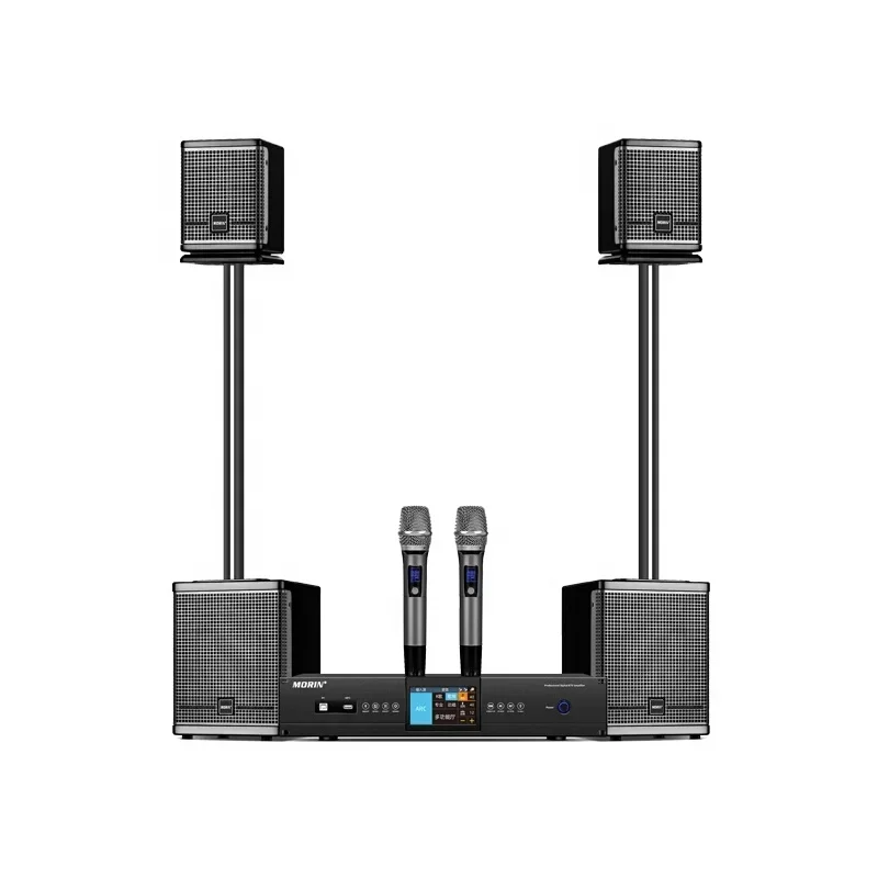 Wholesale Price Supply 4 Inch Wireless Mini Home Karaoke System Wireless Microphone Portable Home BT HIFI Party Speaker