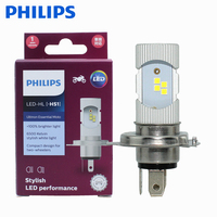 Philips HS1 LED Headlight Motor 6500K White Lamp LED Bright Motorcycle High Low Beam 12V PX43t Moto Bulb 11636UEMX1
