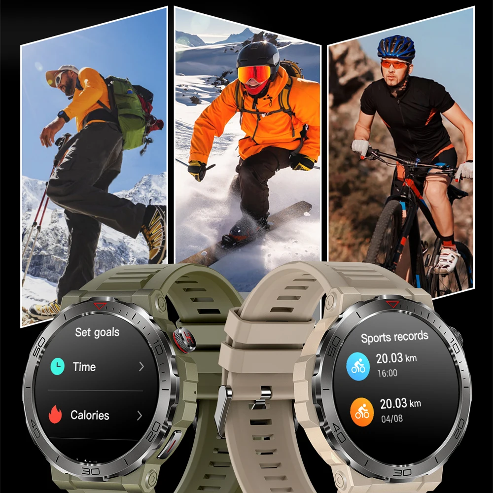 VALDUS 2025 nuevo reloj inteligente VD39 Pro asistente de voz brújula detección de presión linterna Compatible con Android IOS Smartwatch