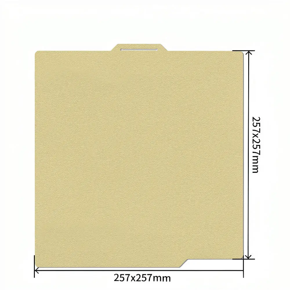Double Sided PEI Textured Spring Steel Build Plate For Bambu Lab X1 P1P P1S A1 A1 Mini 3D Printer Flexible Sheet Bed