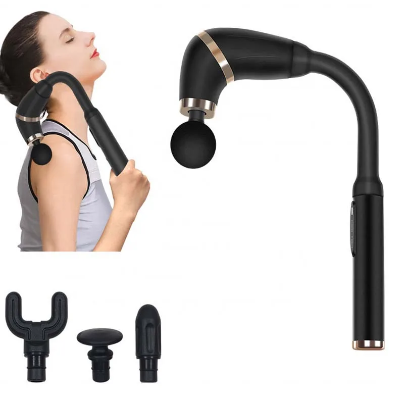 

Handheld Multi-Functional Fascia Gun Relaxing Muscle Back Massage Device for Elbow Cervical Lumbar for Household Use