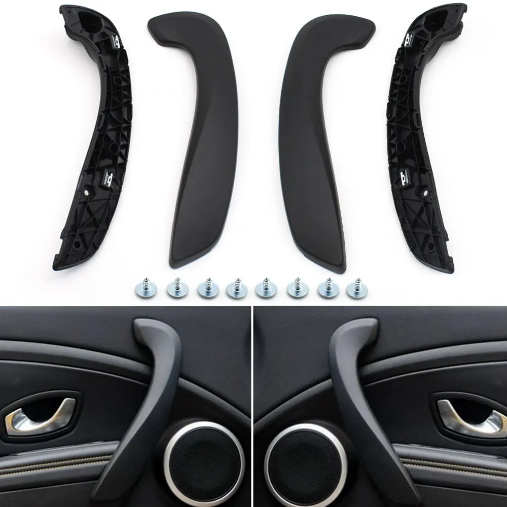 

Car Interior Front Left Right Inner Door Handle Outer Cover For Renault Megane 3 MK3 Fluence 2008-2016 809540001R 809600015R