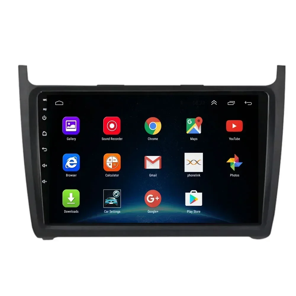 マルチメディアビデオプレーヤー付きカーステレオ,Android 13,2ディン,ラジオ,DVD, GPS, 5g,wifi,カメラ,DSP,CarPlay,フォルクスワーゲンポロ,5セダン,2008-30