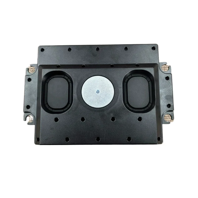 3 Inch Dual Voice Coil Passive Car Subwoofer Slim Under Seat Bass Speaker With 4 Vibration Radiators For Car Audio Upgrade